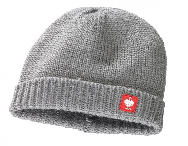 STRAUSS Strickmütze roughtough asche