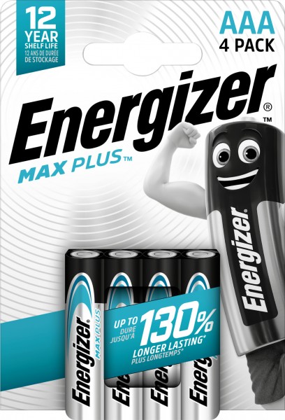 ENERGIZER Batterie Alkaline AAA (LR03) 1.5V (4er Blister)