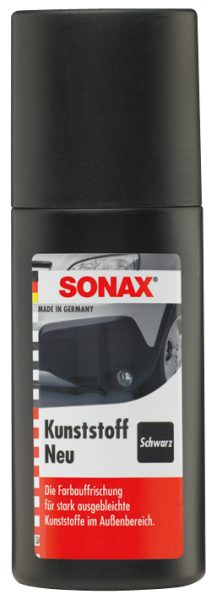 SONAX Kunststoff Neu Schwarz 100 ml