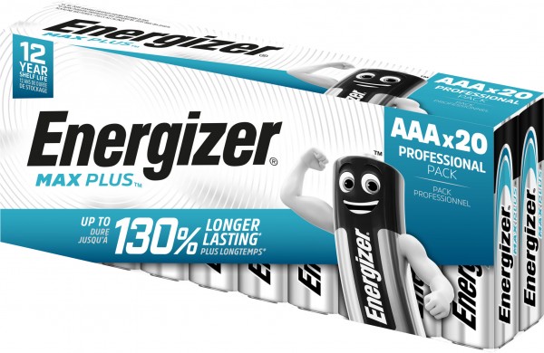 ENERGIZER Batterie Alkaline AAA (LR03) 1.5V (20er Blister)