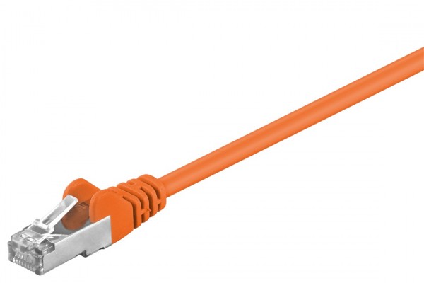 goobay Patchkabel Cat 5e F/UTP orange 2 m