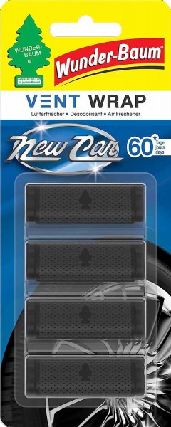 Wunder-Baum Vent Wrap New Car (4er Blister)