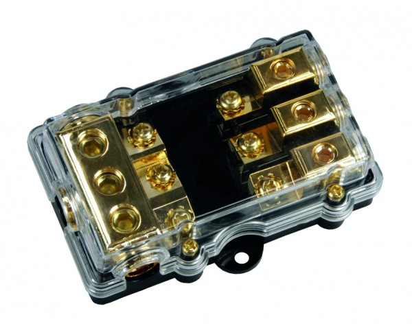 Sicherungsverteilerblock für Mini ANL-Sicherungen 3x 25mm² - 3x 16mm²