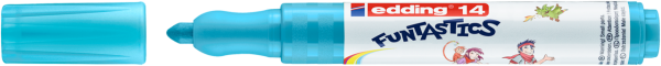 edding 14 Funtastics Kinderfasermaler hellblau