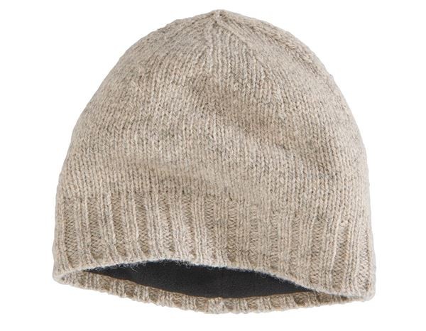 STRAUSS Grobstrickmütze natur