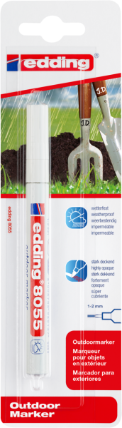 edding 8055 Outdoormarker weiß (1er Blister)