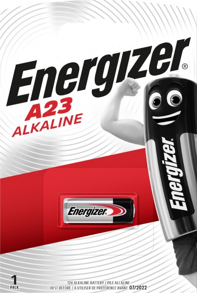 ENERGIZER Electronics Batterie A23 (MN21 V23GA) 12V (1er Blister)