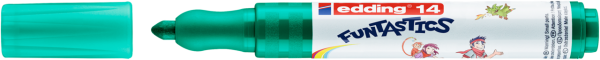 edding 14 Funtastics Kinderfasermaler grün